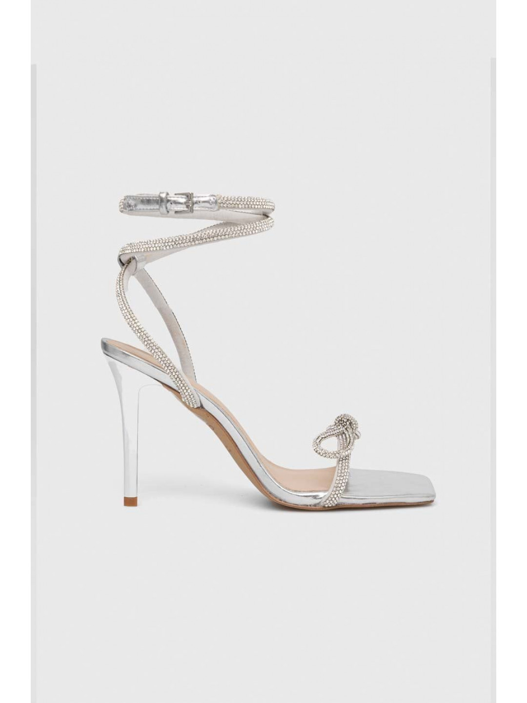 Sandály Aldo Barrona stříbrná barva 13388682